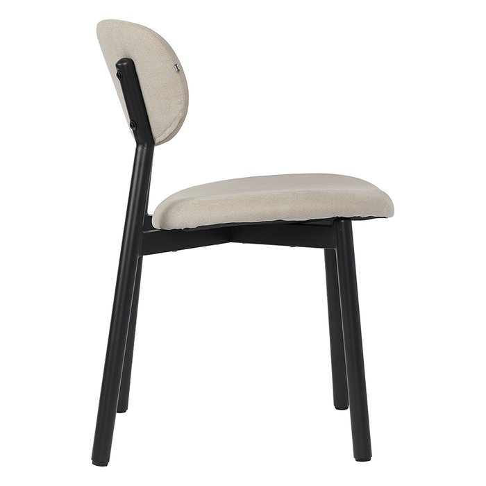 Обеденный стул Round бежевого цвета - купить Обеденные стулья по цене 7900.0