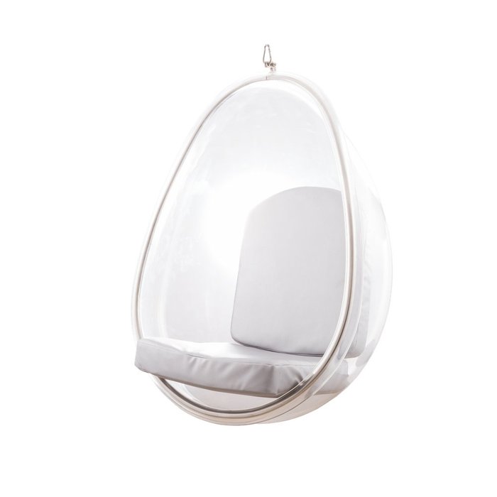 Кресло Egg Bubble из прозрачного пластика