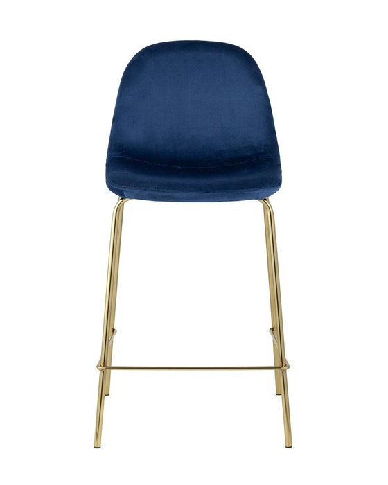Стул полубарный Валенсия синего цвета - купить Барные стулья по цене 7143.0