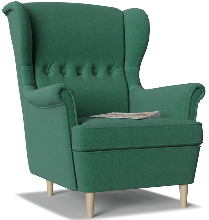 Кресло Торн Porshe Green зеленого цвета