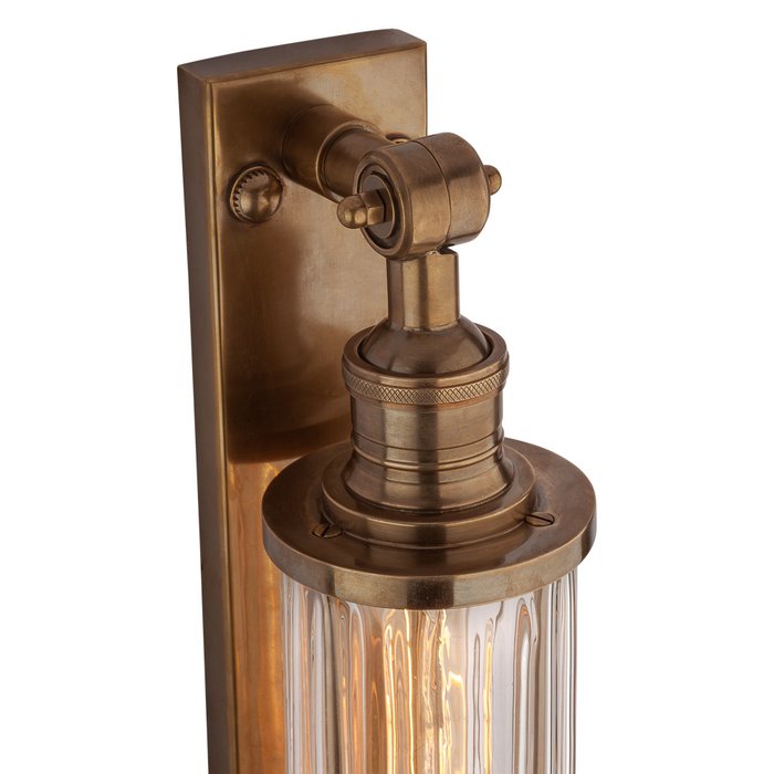 Настенный светильник из латуни и стекла  - лучшие Бра и настенные светильники в INMYROOM