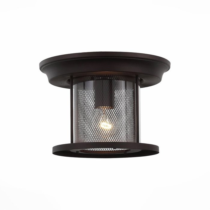 Уличный светильник Lastero коричневого цвета - купить Потолочные уличные светильники по цене 6210.0