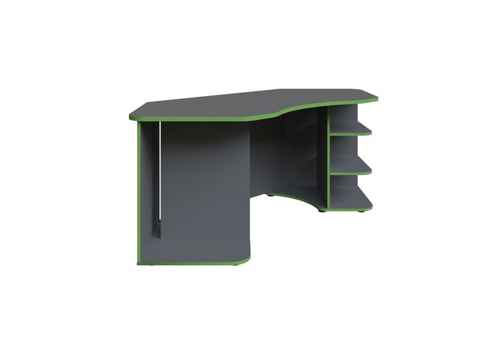 Компьютерный стол Xeno серо-зеленого цвета - лучшие Письменные столы в INMYROOM