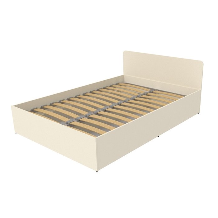 Кровать База 140х200 цвета сатин с подъемным механизмом