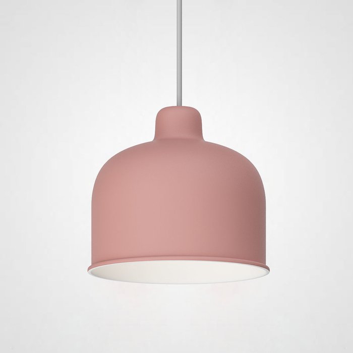 Подвесной светильник Grain Pendant розового цвета