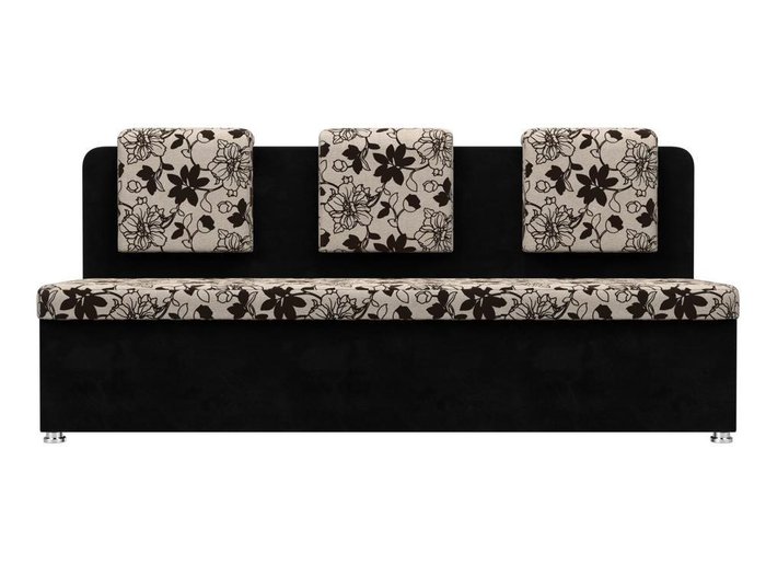 Диван Маккон черного цвета - купить Прямые диваны по цене 22999.0