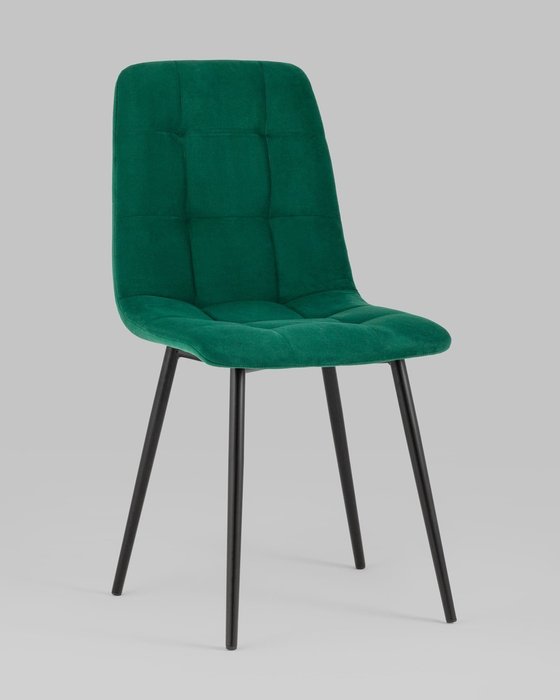 Стул Oliver темно-зеленого цвета  - купить Обеденные стулья по цене 5490.0