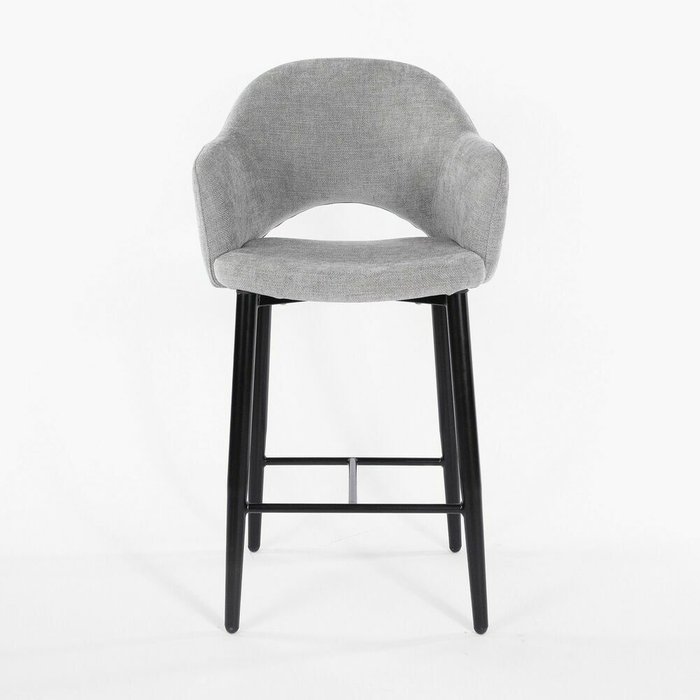 Стул полубарный Мартин светло-серого цвета - купить Барные стулья по цене 10990.0