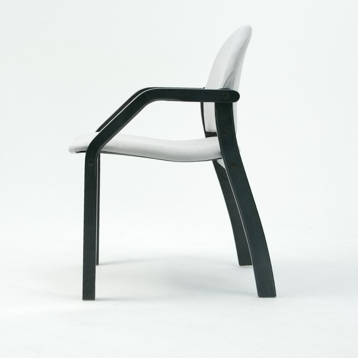 Стул Джуно 2.0 серо-черного цвета - лучшие Обеденные стулья в INMYROOM