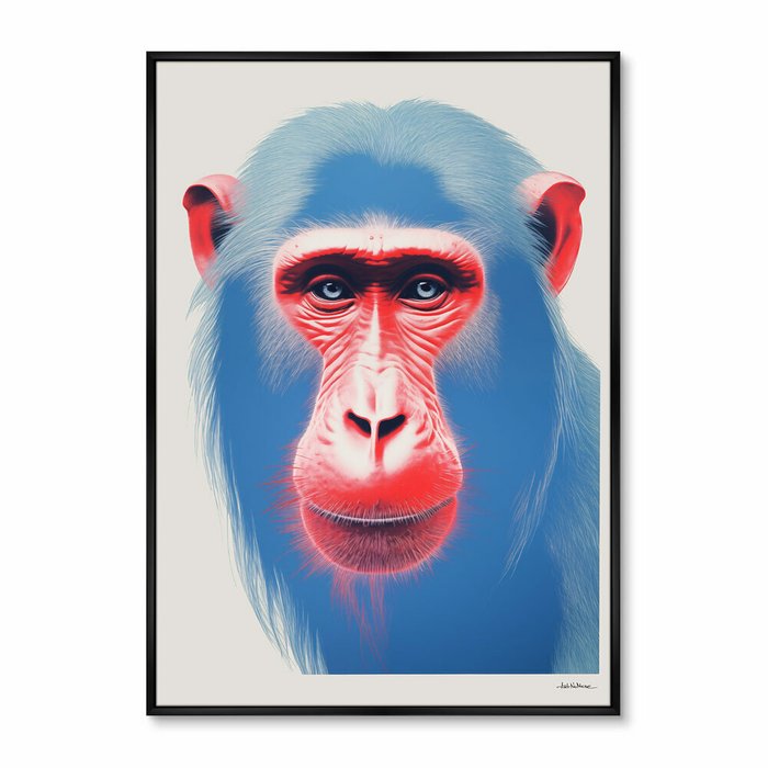 Репродукция картины The Monkeys, No 2, 2024г. - купить Картины по цене 24999.0