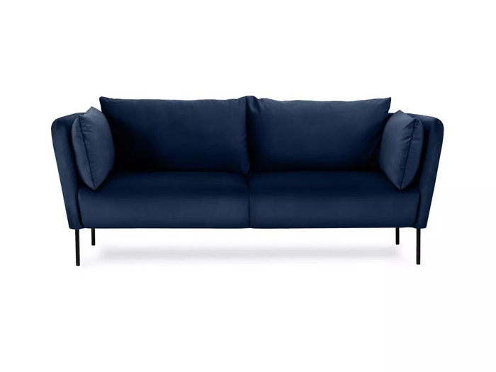 Диван Copenhagen темно-синего цвета - купить Прямые диваны по цене 69930.0