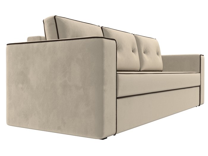 Прямой диван-кровать Принстон бежевого цвета - лучшие Прямые диваны в INMYROOM