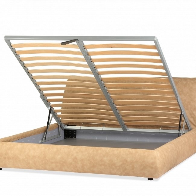 Кровать Sharpei Box 180x200 бежевого цвета - лучшие Кровати для спальни в INMYROOM