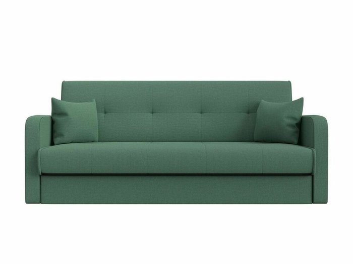 Диван-кровать Надежда зеленого цвета - купить Прямые диваны по цене 19999.0