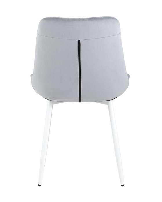 Стул Флекс светло-серого цвета - лучшие Обеденные стулья в INMYROOM