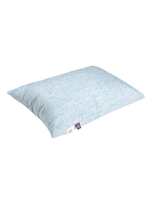 Подушка со съемным чехлом Melange 50х68 голубого цвета