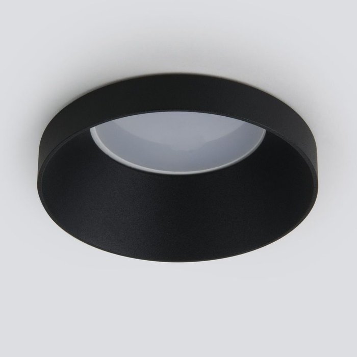 Встраиваемый точечный светильник 111 MR16 черный Disc - купить Встраиваемые споты по цене 918.0