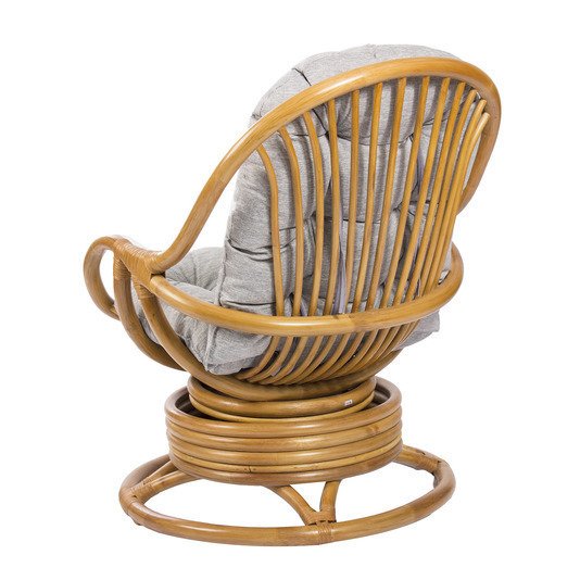 Кресло-качалка Kara мед - лучшие Садовые кресла в INMYROOM