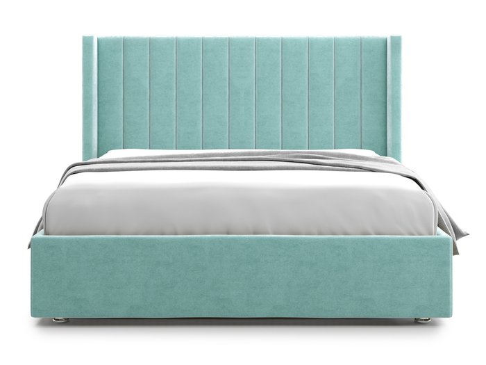 Кровать Premium Mellisa 2 160х200 бирюзового цвета с подъемным механизмом  - купить Кровати для спальни по цене 77200.0
