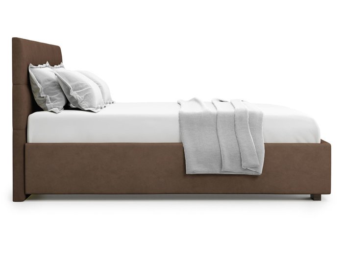 Кровать Garda 160х200 коричневого цвета с подъемным механизмом  - лучшие Кровати для спальни в INMYROOM