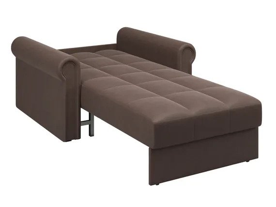 Кресло-кровать Палермо темно-коричневого цвета - лучшие Интерьерные кресла в INMYROOM