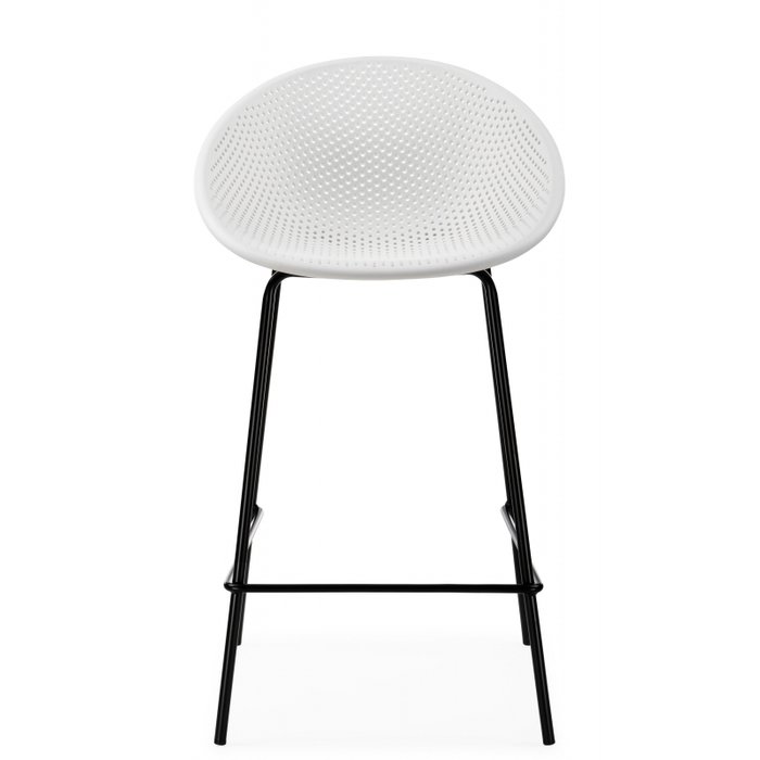 Полубарный стул Zeta белого цвета - купить Барные стулья по цене 5450.0