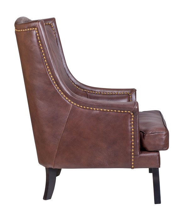 Кресло Chester leather коричневого цвета - лучшие Интерьерные кресла в INMYROOM Кресло Chester leather коричневого цвета - лучшие Интерьерные кресла в INMYROOM