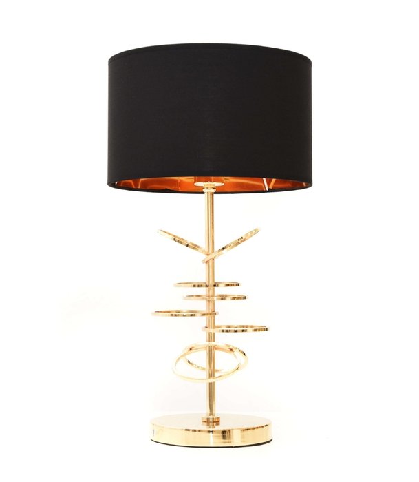 Настольная лампа Milari с черным абажуром - лучшие Настольные лампы в INMYROOM