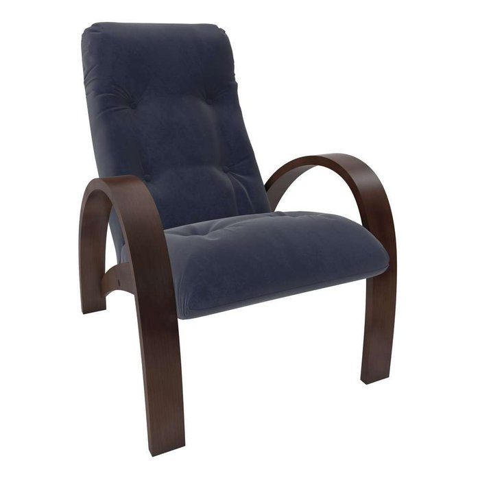 Кресло для отдыха Модель S7 с обивкой Verona_DenimBlue