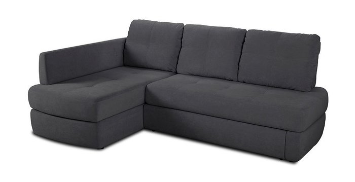 Угловой диван-кровать Арно темно-серого цвета - купить Угловые диваны по цене 87486.0