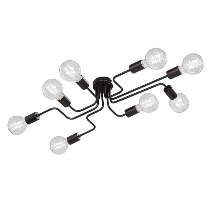 Потолочная люстра черного цвета - купить Потолочные люстры по цене 4826.0