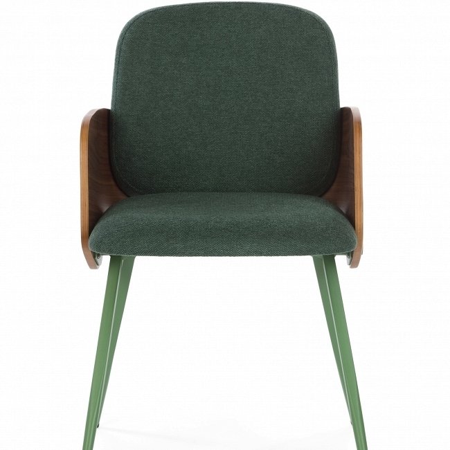 Стул Isla зеленого цвета - лучшие Обеденные стулья в INMYROOM