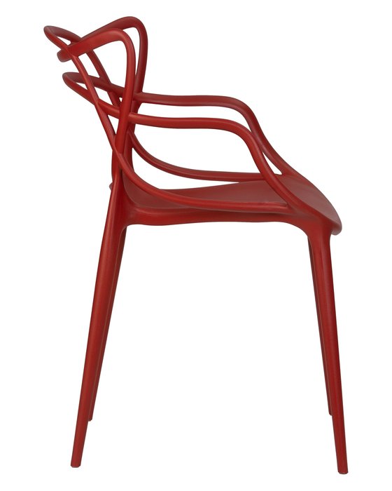 Стул обеденный Contrast  кирпичного цвета - лучшие Обеденные стулья в INMYROOM