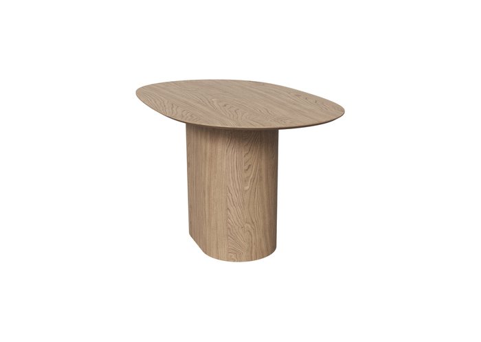 Овальный обеденный стол Type 140 цвета беленый дуб - лучшие Обеденные столы в INMYROOM