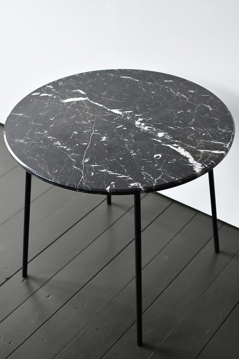 Обеденный стол Marble черного цвета - купить Обеденные столы по цене 39900.0