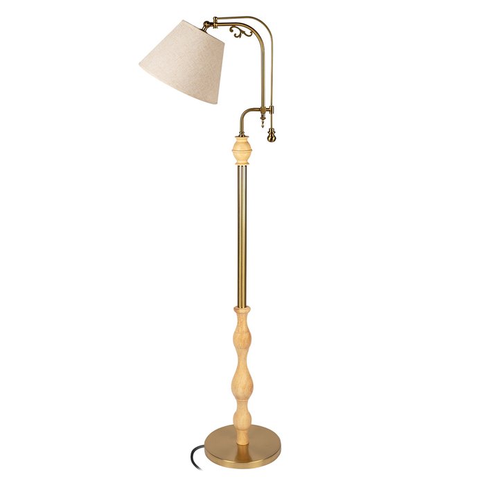 Торшер Elaine 10569F Light wood (ткань, цвет бежевый) Торшер Elaine 10569F Light wood (ткань, цвет бежевый)
