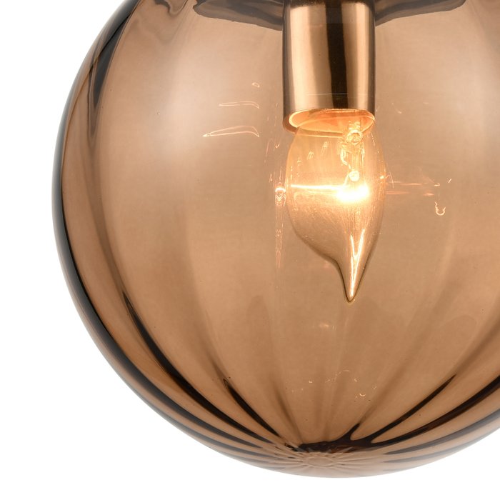 Подвесной светильник Folie коричневого цвета - лучшие Подвесные светильники в INMYROOM