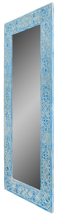 Зеркало в раме Papua Blue   - лучшие Настенные зеркала в INMYROOM