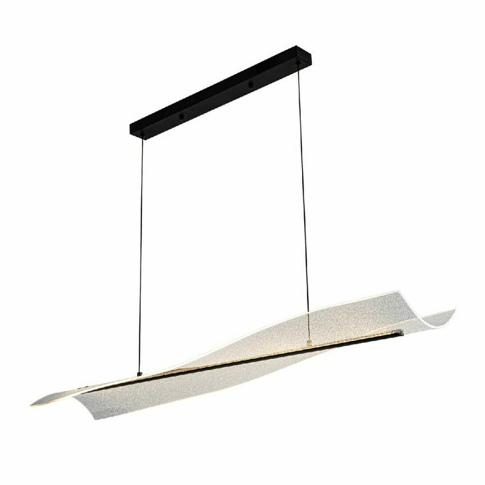 Подвесная люстра MS.8005.1200 BK (акрил, цвет прозрачный)