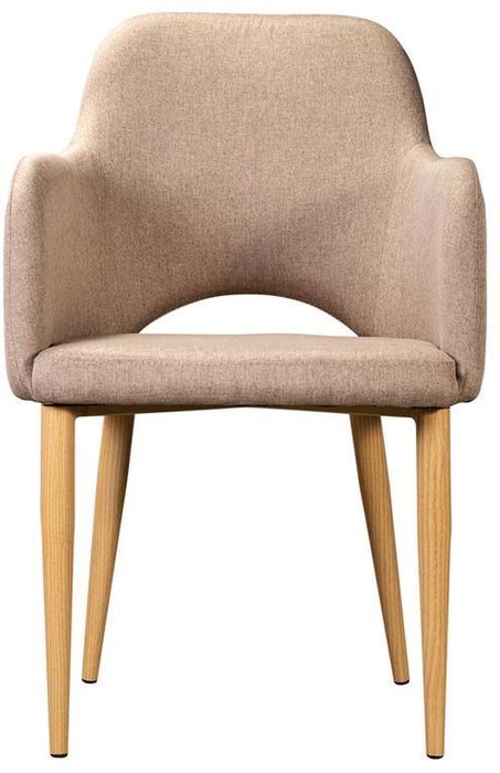 Стул Ledger Сканди Браун бежевого цвета - купить Обеденные стулья по цене 11990.0