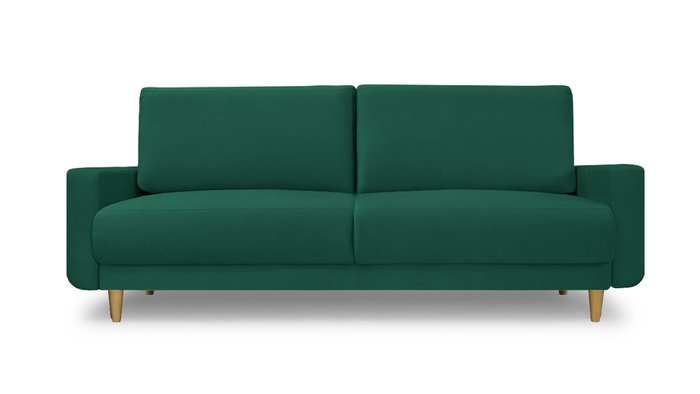Диван-кровать Севилья зеленого цвета - лучшие Прямые диваны в INMYROOM