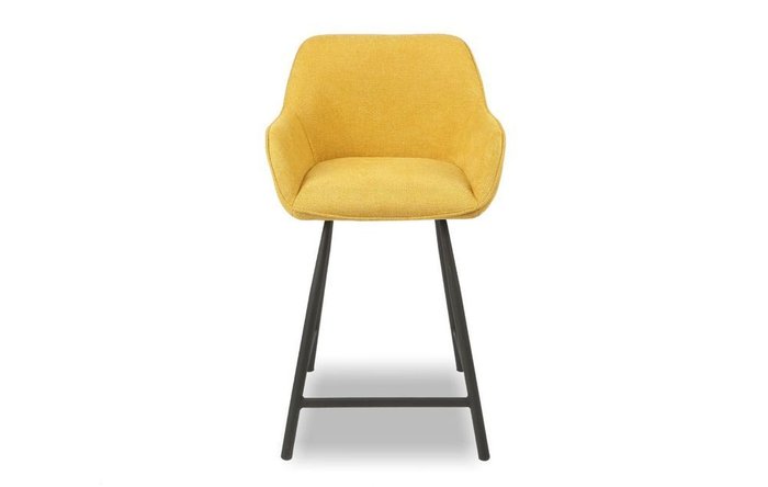 Стул полубарный Edwin желтого цвета - лучшие Барные стулья в INMYROOM