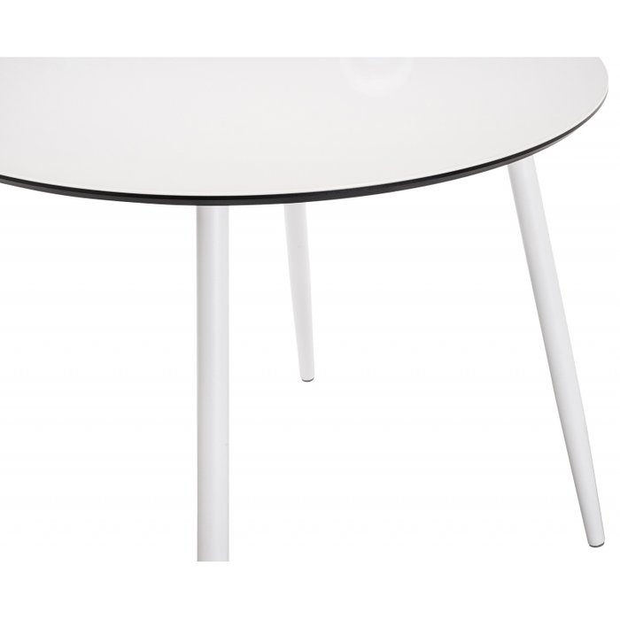 Стол обеденный Анселм белого цвета - лучшие Обеденные столы в INMYROOM