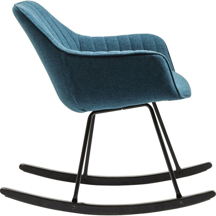 Кресло-качалка Hamptons синего цвета - купить Интерьерные кресла по цене 22660.0