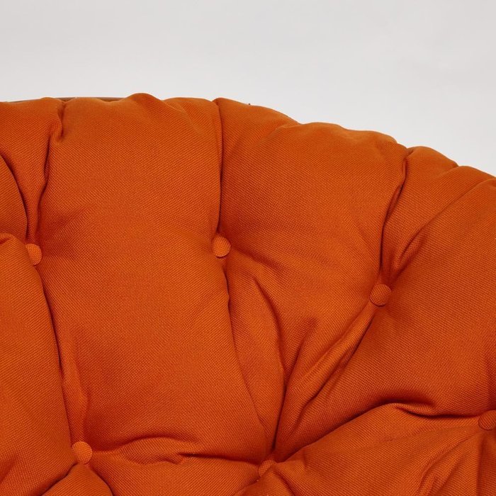 Кресло Papasan бежево-оранжевого цвета - лучшие Садовые кресла в INMYROOM
