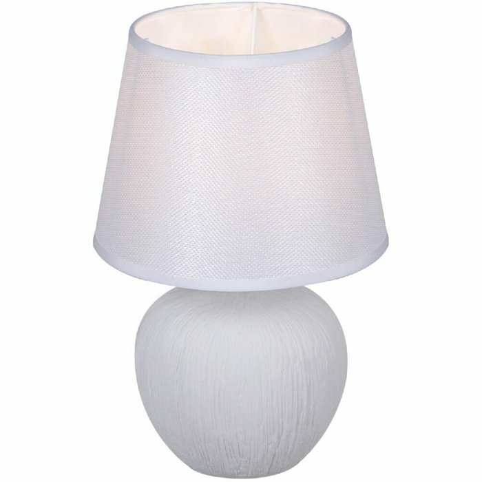 Настольная лампа 98570-0.7-01 WT (ткань, цвет белый)