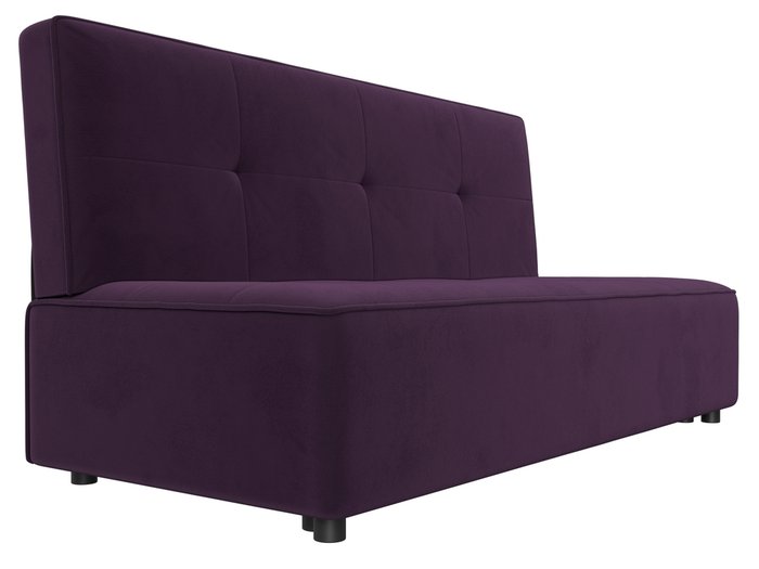 Прямой диван-кровать Зиммер темно-фиолетового цвета - лучшие Прямые диваны в INMYROOM