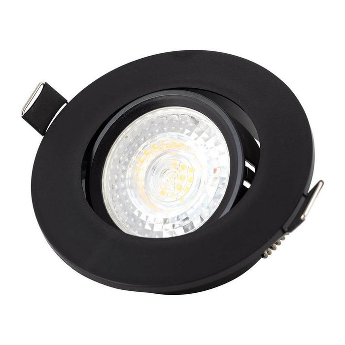 Встраиваемый светильник DK3020-BK (пластик, цвет черный) - купить Встраиваемые споты по цене 403.0
