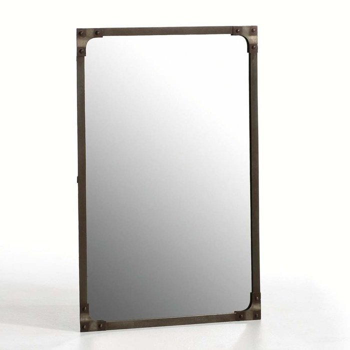 Настенное зеркало Lenaig 69х90 в металлической раме