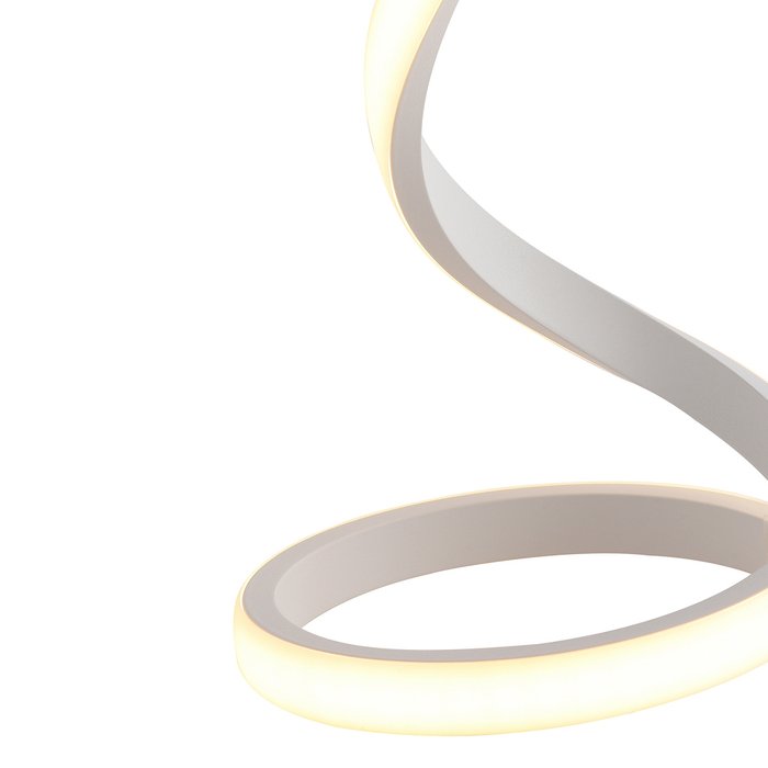 Настольная лампа LED LAMPS 81339/1T (пластик, цвет белый) - лучшие Настольные лампы в INMYROOM